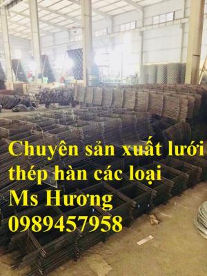 Lưới hàn chập phi 3, phi 4 đổ bê tông, làm hàng rào ô 50x50, 50x150, 50x200, ô 100x100, 150x150, 200x200
