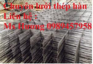 Bán lưới thép hàn đổ bê tông phi 6, phi 8 ô 100x100, 150x150, 200x200, 250x250 tại Hà Giang giá rẻ nhất