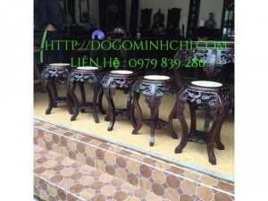 Bộ bàn ghế đôn hoa mai