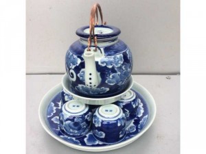 Ấm trà long ẩn vẽ tay