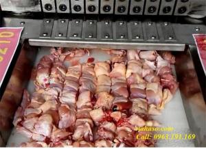Máy chặt gà, chặt xương sườn lợn công su