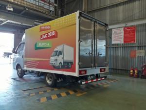 Bán xe tải Jac x-125, Jac 1250kg/ 1.25 tấn Thùng Kín X Series euro 4,Vay 80-85%, Cam kết giá tốt nhất Kiên Giang