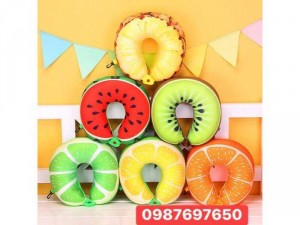 Gối chữ U Hình Trái Cây