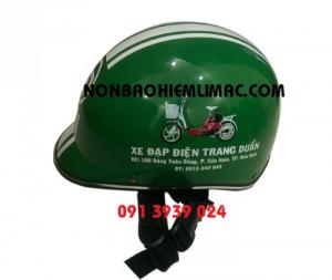 Xưởng nón bảo hiểm quảng cáo, đặt nón bảo hiểm in logo theo yêu cầu