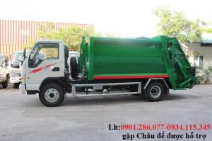 Cần bán gấp xe tải- xe rác JAC 9 khối- Jac HFC1061K3- Trả góp 80%+ xetai JAC+ Kiên Giang xe tải