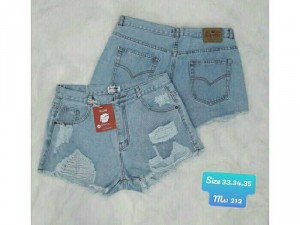 Quần short jean nữ size đại mẫu 11