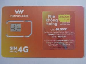 Sim Thánh Sim 4G Vietnamobile