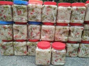 Măng ớt hoà bình đặc sản người Mường
