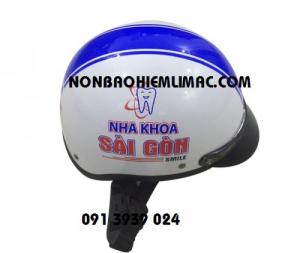 Mũ bảo hiểm quảng cáo giá rẽ, mũ bảo hiểm in logo theo yêu cầu, xưởng mũ bảo hiểm