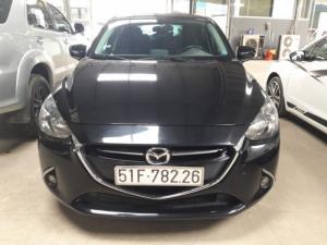 Bán Mazda 2 sedan 1.5AT màu đen VIP số tự động sản xuất 2016 biển Sài Gòn