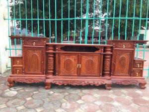 Tủ thờ gỗ mít 1M53X81 đồ gỗ Mạnh Tráng Chất lượng gỗ Đúng chủng loại 100% giao hàng toàn quốc
