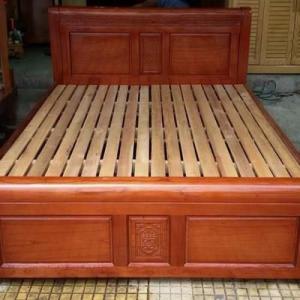 Giường ngủ đôi gỗ xoan đào 1m80x2m Đồ Gỗ Mạnh Tráng khuyến mãi giảm giá tất lên đến 3% tổng hóa đơn giá trị sản phẩm !