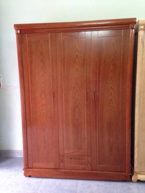 Tủ Quần Áo Gỗ xoan đào Đồ Gỗ Mạnh Tráng Bảo Hành 5 năm mối mọt