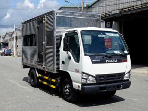 Xe tải ISUZU 1.4 tấn nâng tải 2.4 tấn, thùng kín inox - Trả trước 100 triệu, giao xe ngay