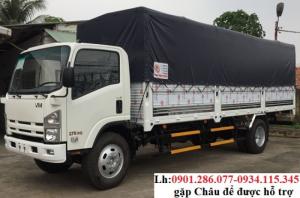 Xe tải Isuzu VM 8.2 tấn - Isuzu 8T2+ Thùng bạt 8200kg + trả góp 80%+ kiengiang xe tải
