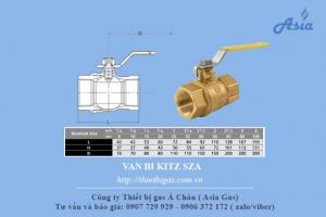 Van bi đồng nối ren tay gạt KITZ SZA giá rẻ