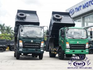 Xe ben howo 6T5 ( thùng 5 khối) hỗ trợ trã góp toàn quốc, lãi suất thấp