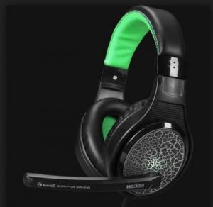 Tai nghe chụp tai Marvo H8323 đen phối xanh lá chính hãng chuyên game