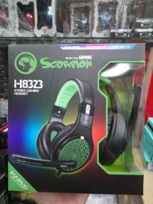 Tai nghe chụp tai Marvo H8323 đen phối xanh lá chính hãng chuyên game