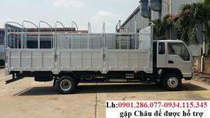 Xe tải Jac 8t4 thùng Bạt + bán xe tải 8.4 Tấn/ 8400kg+ Vay vốn 80%+ Kiên Giang đại lí JAC