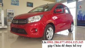 Suzuki Celerio màu đỏ+ Trả góp 80% -Đại lý cấp 1 SUZUKI + Tây Đô CELERIO