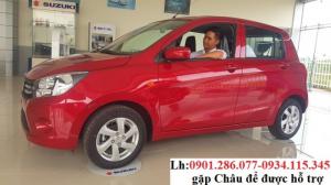 Suzuki Celerio màu đỏ+ Trả góp 80% -Đại lý cấp 1 SUZUKI + Tây Đô CELERIO