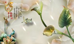 Tranh gạch 3d phong thủy mệnh kim