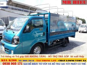 Bán Xe Tải Kia Thaco K200, Kia 2,49 Tấn Có Thùn Kín, Thùng Mui Bạt, Thùng Lửng