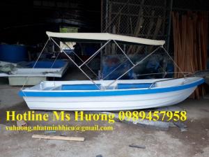 Bán xuồng nhựa, thuyền nhựa, thuyền composite chở 3-5 người giá tốt nhất
