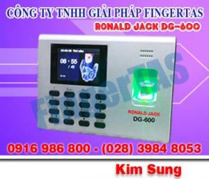 Máy chấm công bằng vân tay DG600, giá rẻ bất ngờ, lắp đặt trọn gói