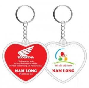 Sản xuất móc khóa đổ keo giá rẻ