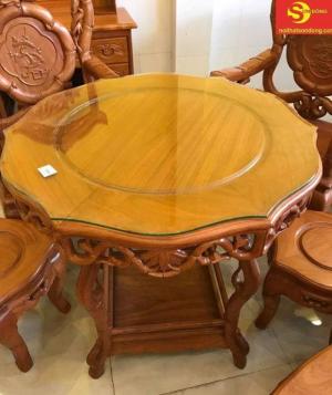Nội thất Sơn Đông Tiền Giang_BỘ BÀN TRÀ NHO TRÚC 7 MÓN
