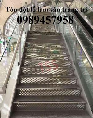 Tôn đột lỗ tròn, tôn inox hình tròn, hình ovan, hình hoa thị, hình lục giác, hoa văn, lục năng, hình thoi làm theo đơn đặt hàng