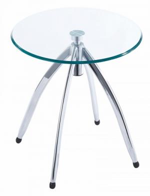 Kích thước : Ф500xH:(565~645) bàn điều chỉnh được độ cao từ 565mm ->645mm
Chất liệu: Mặt bàn kính cường lực chân thép mạ chrome