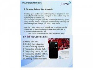 Tấm Chắn Sóng Điện Từ bảo vệ sức Khỏe CATION SHIELD USA chính hãng