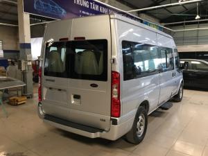 Transit 2014, màu bạc, xe công ty đưa đón NVVP, tặng 100% trước bạ