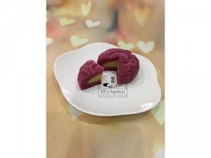 Bánh dẻo củ dền, chùm ngây, lá dứa