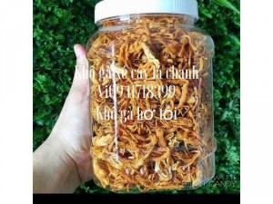 Khô gà xé cay lá chanh