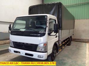 Xe tải canter 6.5 tải trọng 3,4 tấn xuất xứ nhật bản, hỗ trợ trả góp 80% giá trị xe.