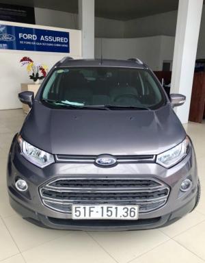 Ecosport 2015 Titanium, số tự động, màu xám, tặng 100% trước bạ