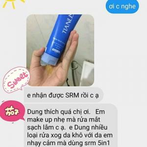 cảm nhận của khách hàng về sữa rửa mặt Tianlis