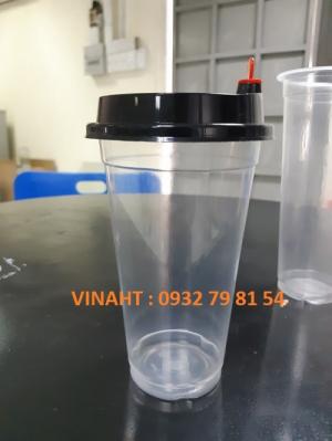 ly nhựa PP 500ml nắp tim