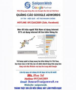 Dịch Vụ Quảng Cáo đưa Website lên TOP Google
