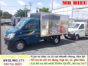 Towner 990 đa dạng các loại thùng : thùng kín, thùng mui bạt, thùng lửng