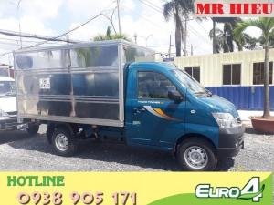 Towner 990 đa dạng các loại thùng : thùng kín, thùng mui bạt, thùng lửng