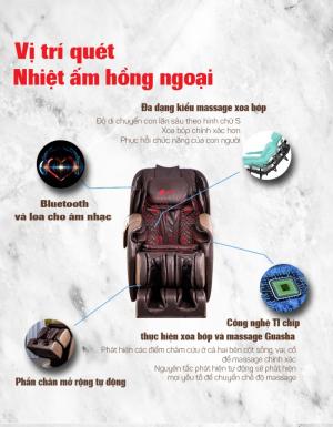 Ghế massage Buheung MK-6500 - Gymaster
