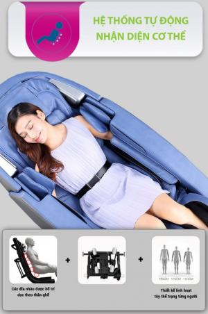 Ghế massage Buheung MK-7700 Xanh- Gymaster