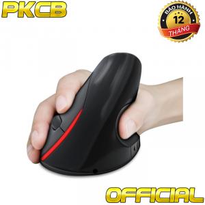 PKCB-WLM Chuột không dây, có dây 2 chế độ Wireless vertical mouse