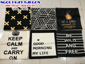 Vỏ Gối Tựa Lưng Sofa .Áo Gối Tựa Lưng Sang Trọng Hiện Đại. Nệm Ngồi Ngọc Phát Sài Gòn.