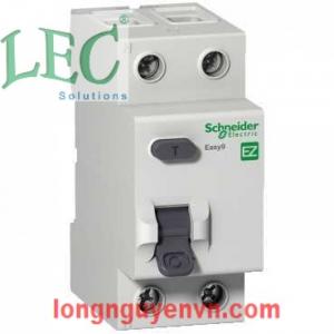 Aptomat RCBO chống giật Easy9 1P-N 40A 4.5kA 30mA Schneider